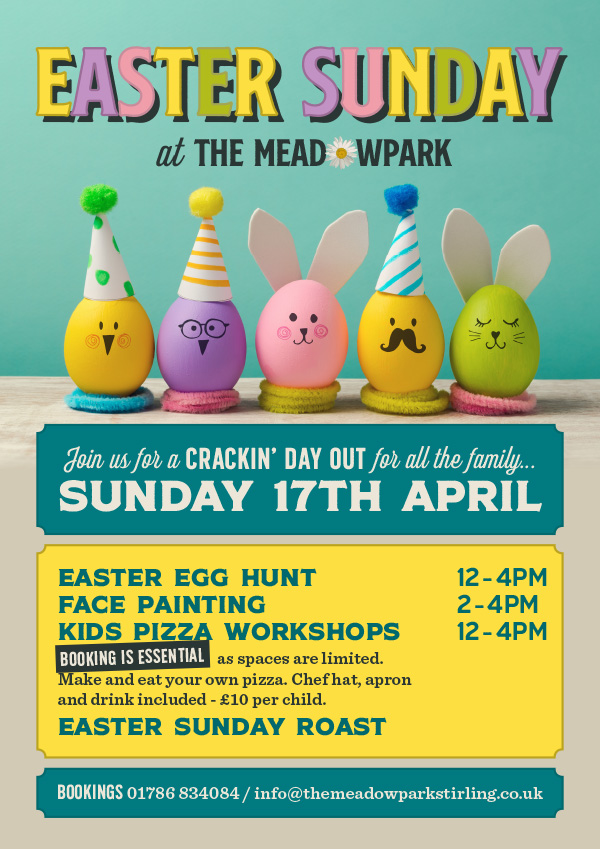 Easter Sunday Family Friendly Events at The Meadowpark