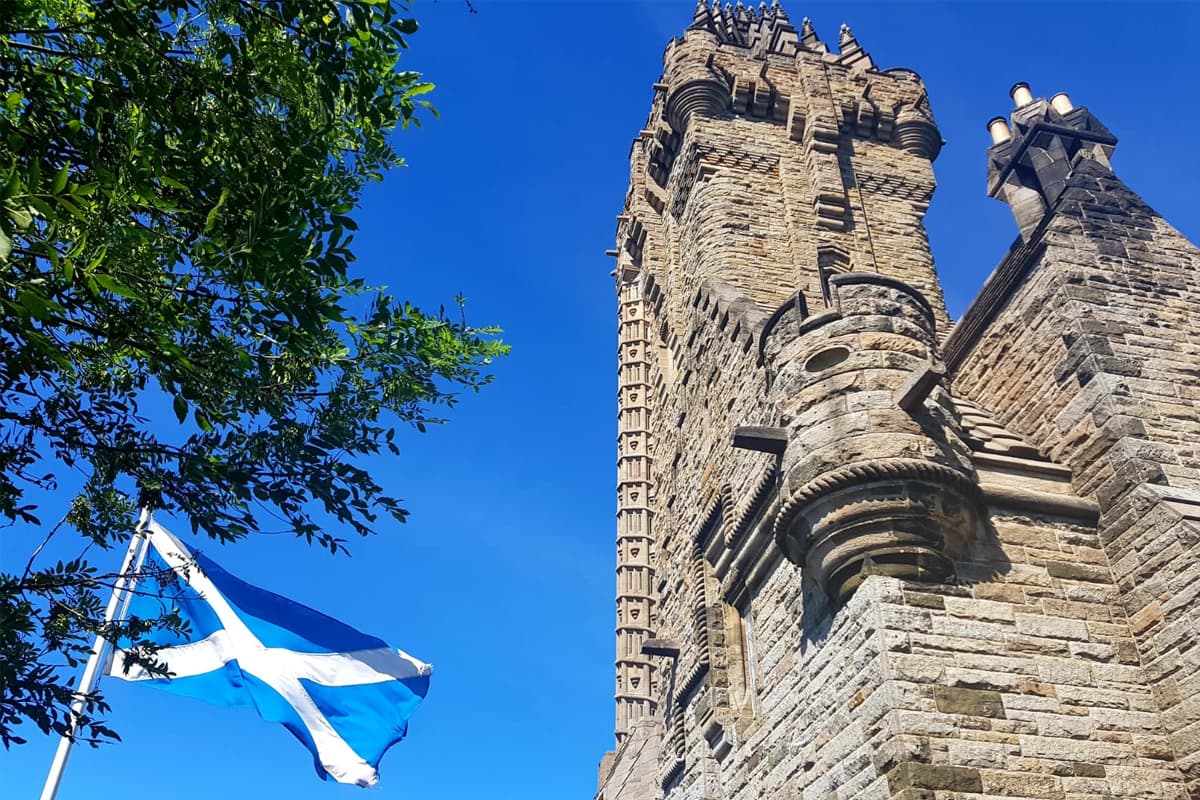 Getaways to Stirling Scotland Near Wallace Monument