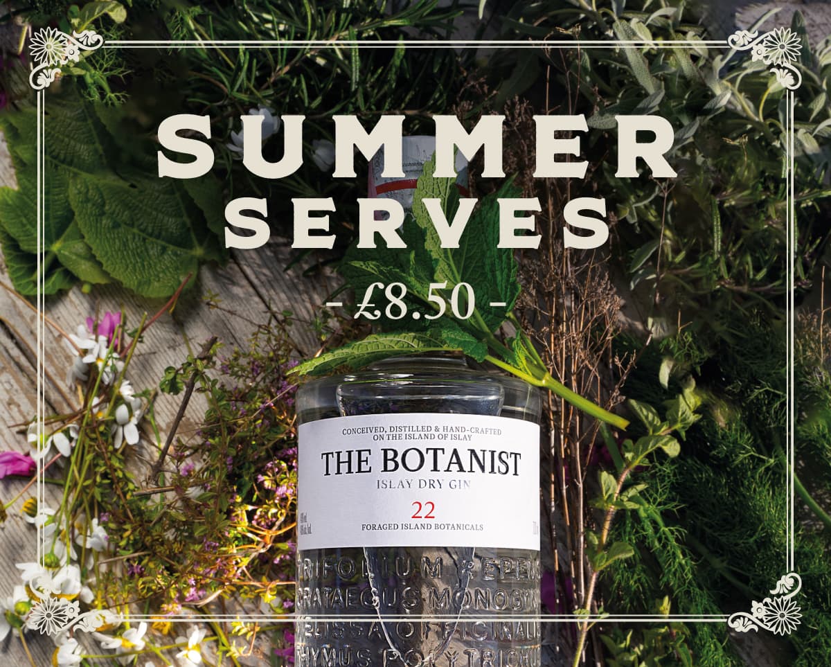 The Botanist Gin Cocktails at The Meadowpark