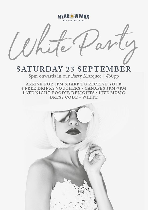 Summer Closing White Party